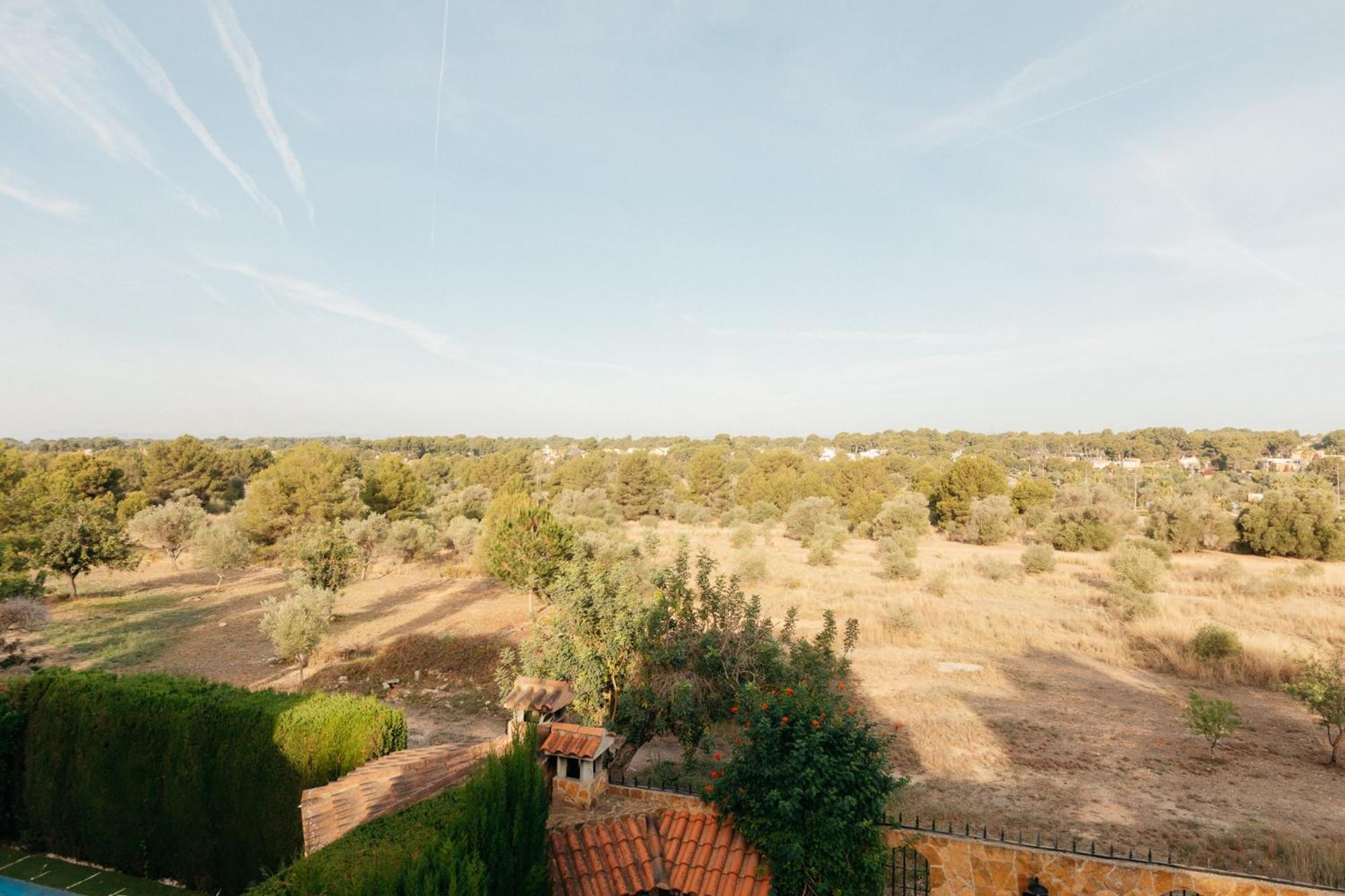 Chalet, Villa Rodeada De Naturaleza Piscina A Doce Klm De Valencia Y 7 Del Aeropuerto Exterior foto