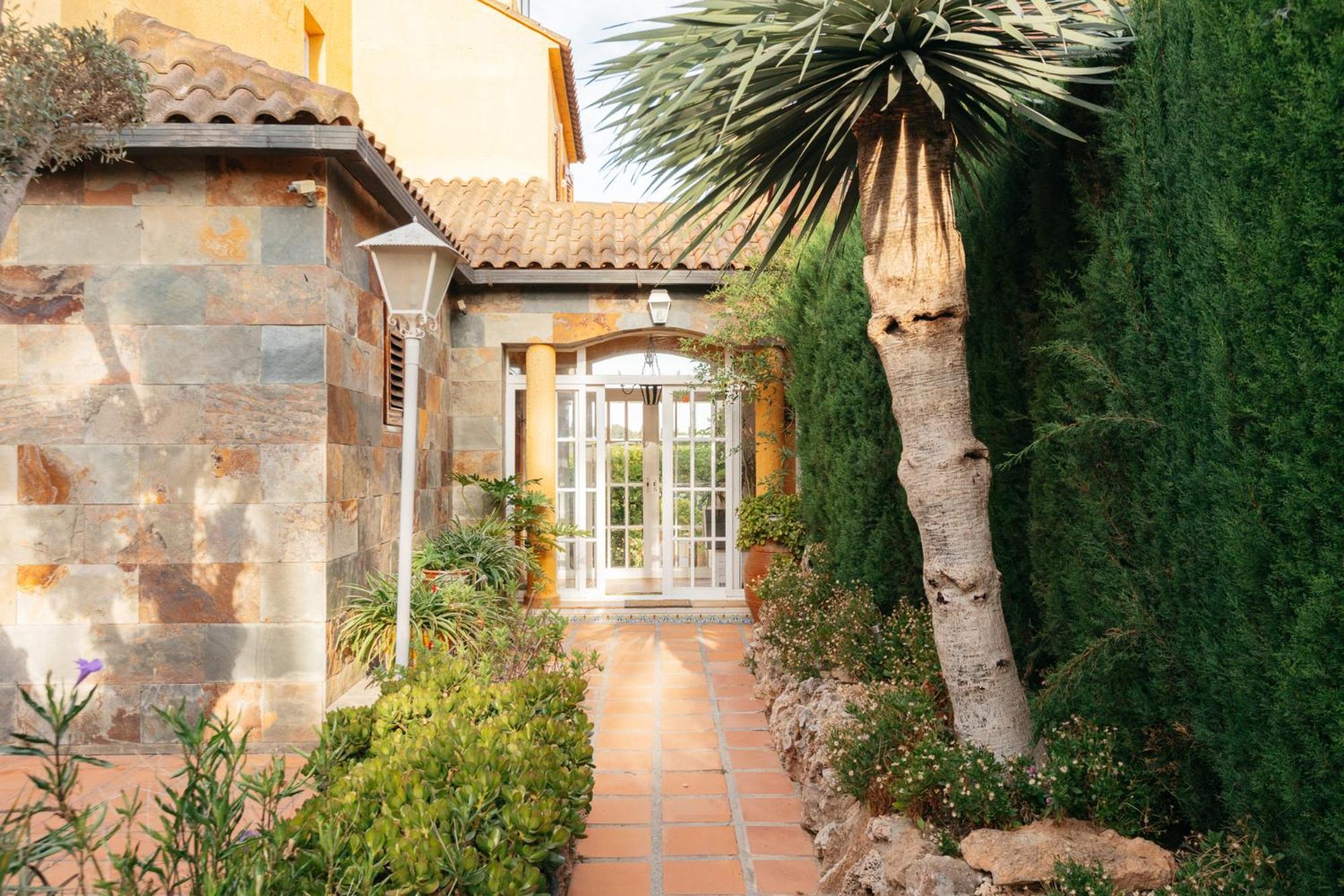 Chalet, Villa Rodeada De Naturaleza Piscina A Doce Klm De Valencia Y 7 Del Aeropuerto Exterior foto